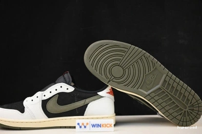 Hyperoad AIR TRAVIS 1 SCOTT X Olive JORDAN OG LOW 0805